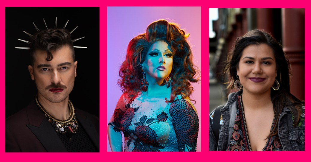 The Chunta three panelists collage